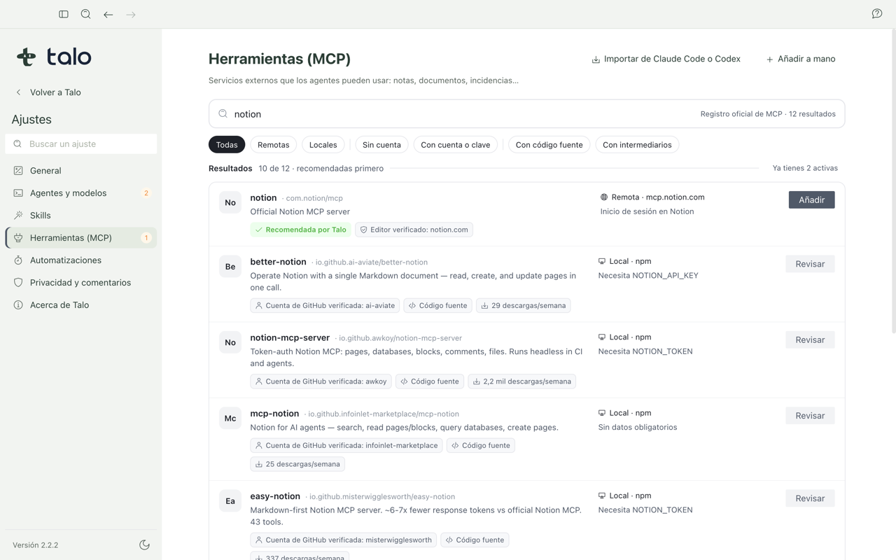 Search for a tool in the official registry